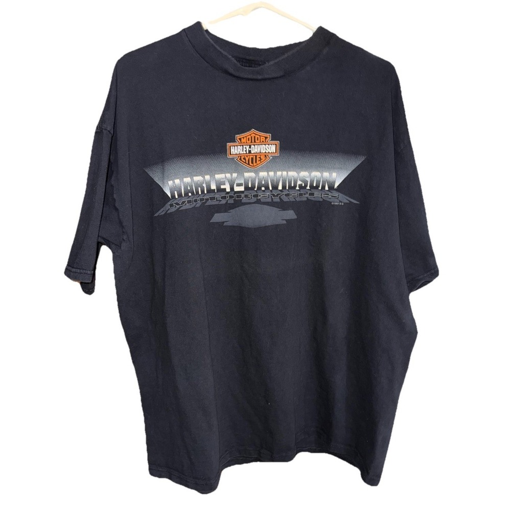 1998 Harley Davidson New York City T Shirt Holoubek USA Made XXL Vintage